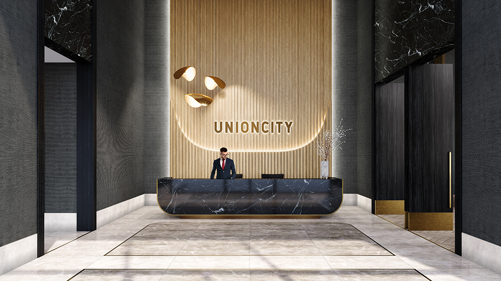 Union City Lobby - Tower 1